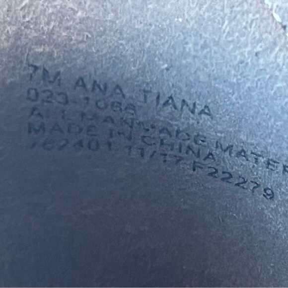 a.n.a. Women's Tiana Heeled Peep Toe Booties Perforated Upper Tan size 7M - Picture 8 of 9